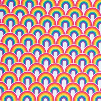 Baumwolljersey Rainbows by Lycklig Design von Swafing